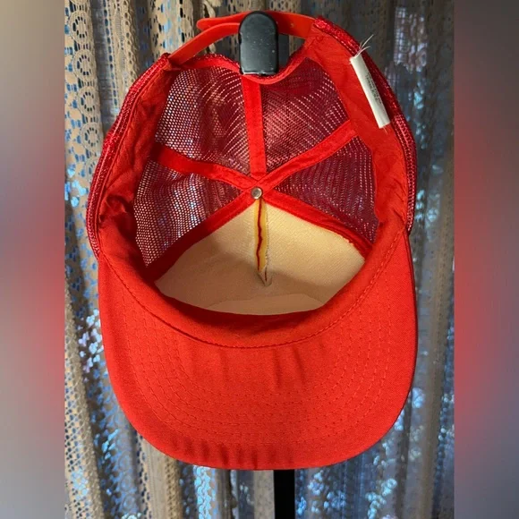 VTG Red Las Vegas Rainbow Cap - Picture 6 of 7